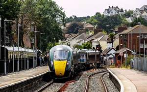 GWRs IET arrives at Paignton